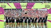 New Zealand wins women's and men's Singapore 7s finals; Argentina takes men's regular season title