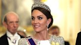 Kate Middleton Wears Her First Tiara in Nearly 3 Years for Buckingham Palace Banquet — See the Pics!