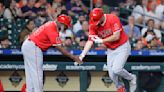 Angels beat Padres to win a home series for first time this season