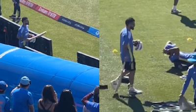 Video: Virat Kohli Joins Team India’s Practice Session But Misses T20 World Cup Warm-Up vs Bangladesh In New York