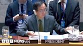 Israel Gaza war: Moment UN Security Council passes ceasefire resolution