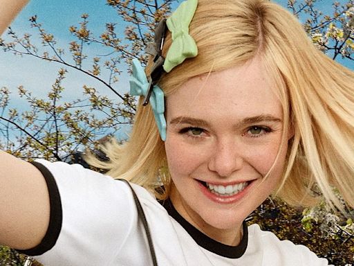 Elle Fanning makes her debut as a Coach model