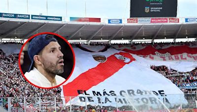 Kun Agüero: "¿Es verdad que toda la hinchada de River estaba como callada?"