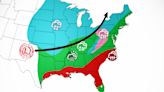 Winter in the US is about to explode into action with two winter storms and Arctic cold coming