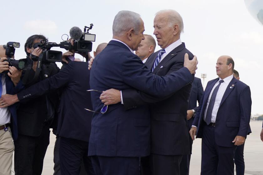 Editorial: Biden's limit on bomb shipments to Israel may finally get Netanyahu's attention