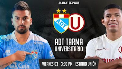 Dónde ver Universitario vs ADT HOY: canal tv online del choque por Torneo Apertura de Liga 1 2024