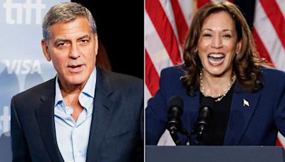 After calling for Biden to step down, George Clooney endorses Kamala Harris for US President