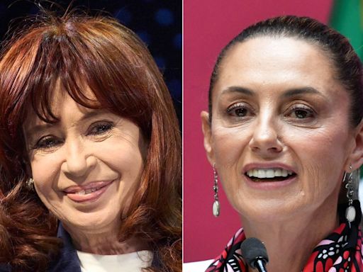 México: el saludo de la presidenta electa Claudia Sheinbaum a Cristina Kirchner