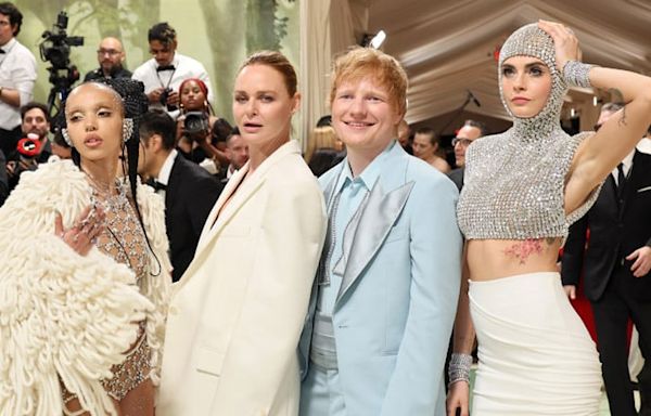 Ed Sheeran Made His Met Gala Debut Alongside the Ultimate Girl Group!