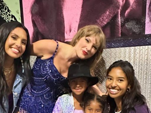 Taylor Swift tuvo un emotivo gesto con las hijas de Kobe y Vanessa Bryant tras presentar su nuevo disco