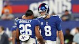 Saquon Barkley takes issue with fans cheering Daniel Jones' injury