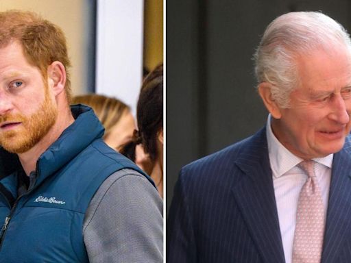 Prince Harry Forced to Check Into Hotel Room During UK Trip, Ailing King Charles 'Too Busy' to Meet: Report