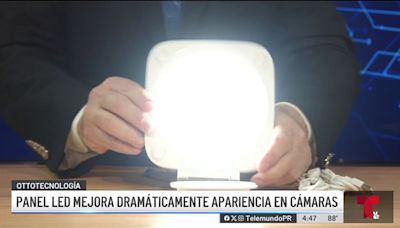 Panel Led que mejora apariencia frente a cámara