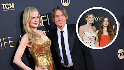 Keith Urban, Nicole Kidman's Teen Daughters Make Rare Appearance, Walk Red Carpet For The First Time | iHeartCountry Radio