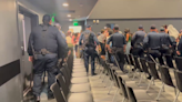 Protesters removed by officers after disrupting board of regents meeting at UC Merced