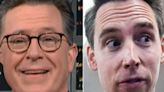 Stephen Colbert Taunts Sen. Josh Hawley With Painful Reminder Of His Recent Past