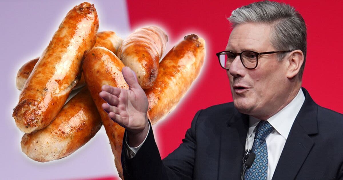 Keir Starmer demands 'return of the sausages' in awkward Labour conference gaffe