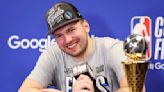 The NBA Finals were too late for Dallas' Luka Doncic to watch as a kid. Now, he's in them