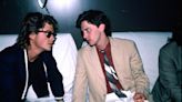 The Brat Pack met the Rat Pack when Andrew McCarthy, Rob Lowe partied with Sammy Davis Jr.