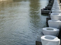 A Parisian protest to poo in the Seine isn’t just a joke – it’s political