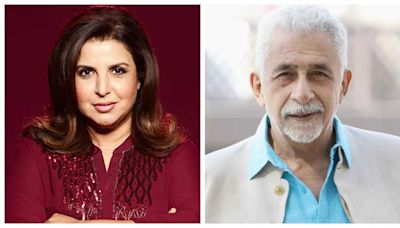 Farah Khan reveals Naseeruddin Shah refused to play the role of villain in Shah Rukh Khan's 'Main Hoon Na': '... he is very moody' - Times of India