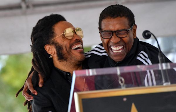Lenny Kravitz Stops Concert to Answer FaceTime Call From 'Brother' Denzel Washington