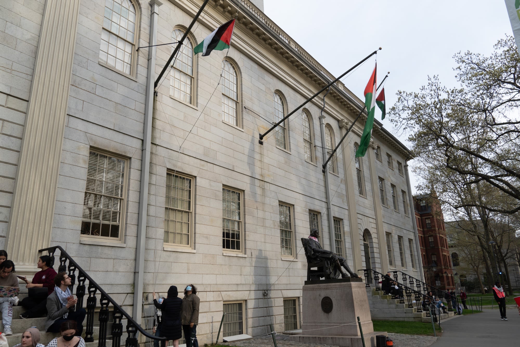 We are Harvard Alumni. We Stand in Solidarity with Harvard’s Liberated Zone and a Free Palestine. | Opinion | The Harvard Crimson
