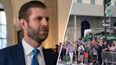 Trump fans, Biden supporters, or tourists: Eric Trump's crowd video sparks lengthy disagreement