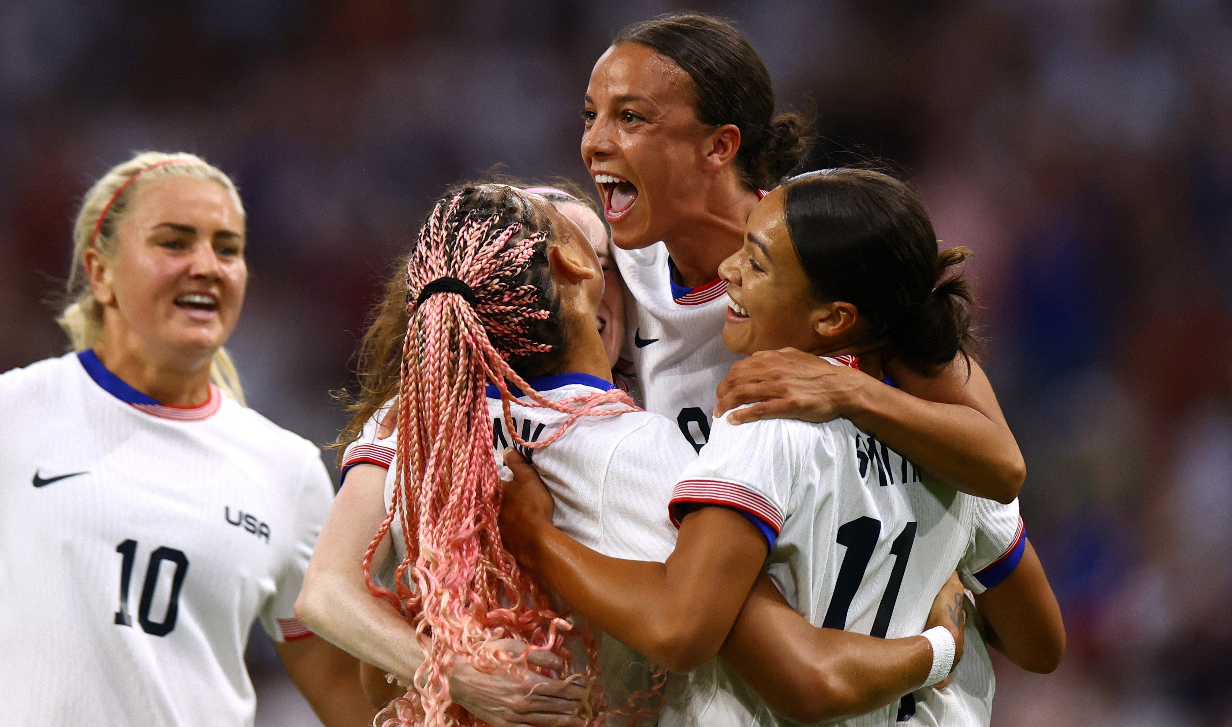 When does the US women's soccer team play again in the Paris Olympics? How to watch