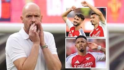 Resurrected Jesus strikes again for Arsenal as Ten Hag's injury curse returns