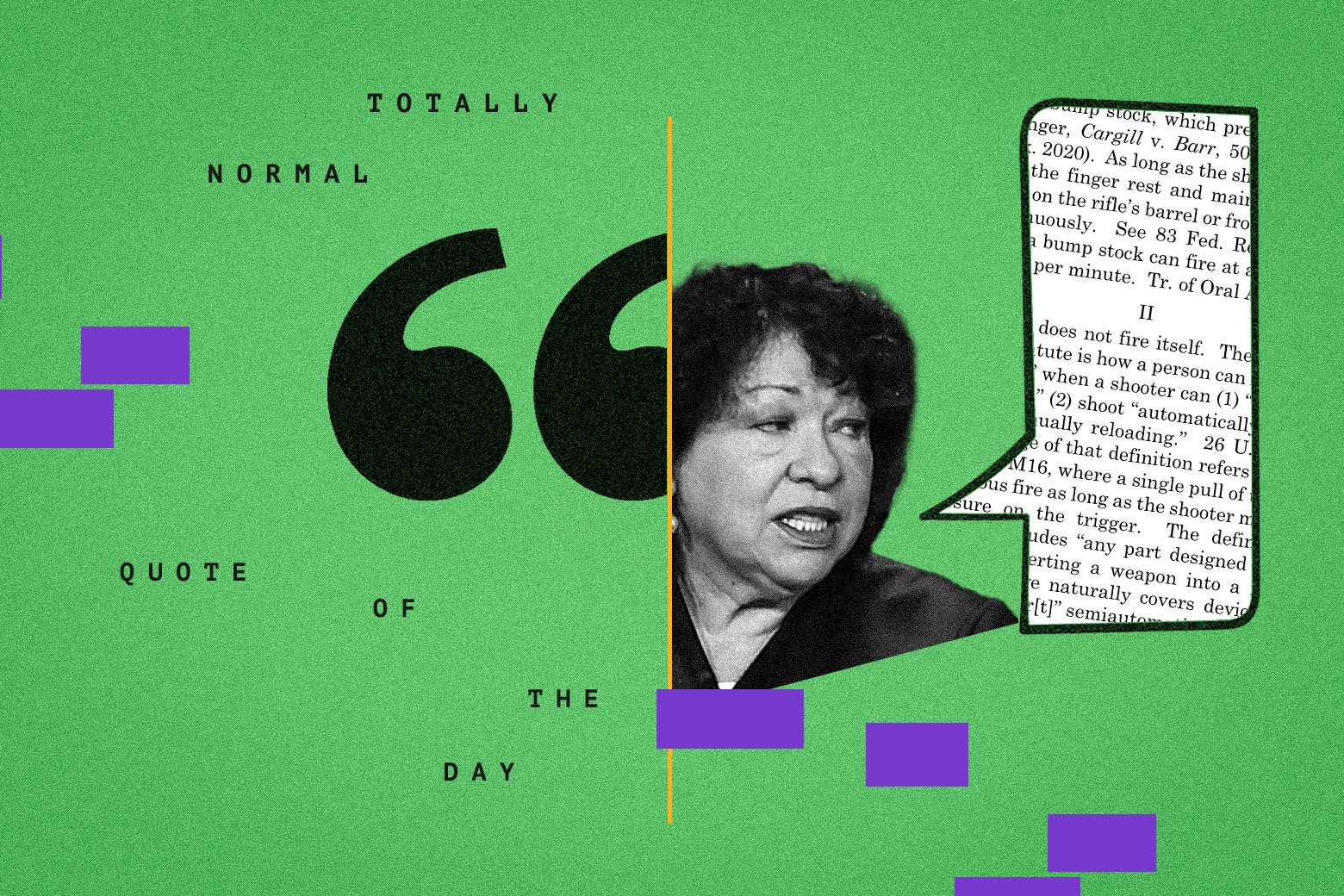 Sonia Sotomayor Points Out How Quickly the Conservative Justices Will Drop Their Stated Principles When It Suits Them