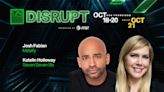 Metafy’s Josh Fabian and 776’s Katelin Holloway get their game on at Disrupt