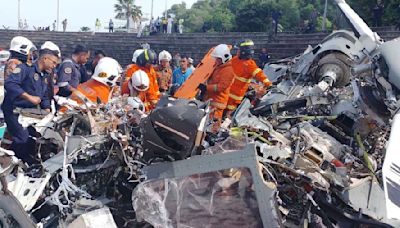 2 Malaysian military helicopters collide and crash while training, killing all 10 crew