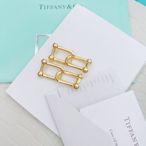 Tiffany&CO.蒂芙尼個性耳環耳飾時尚大方網紅同款-阿拉朵朵