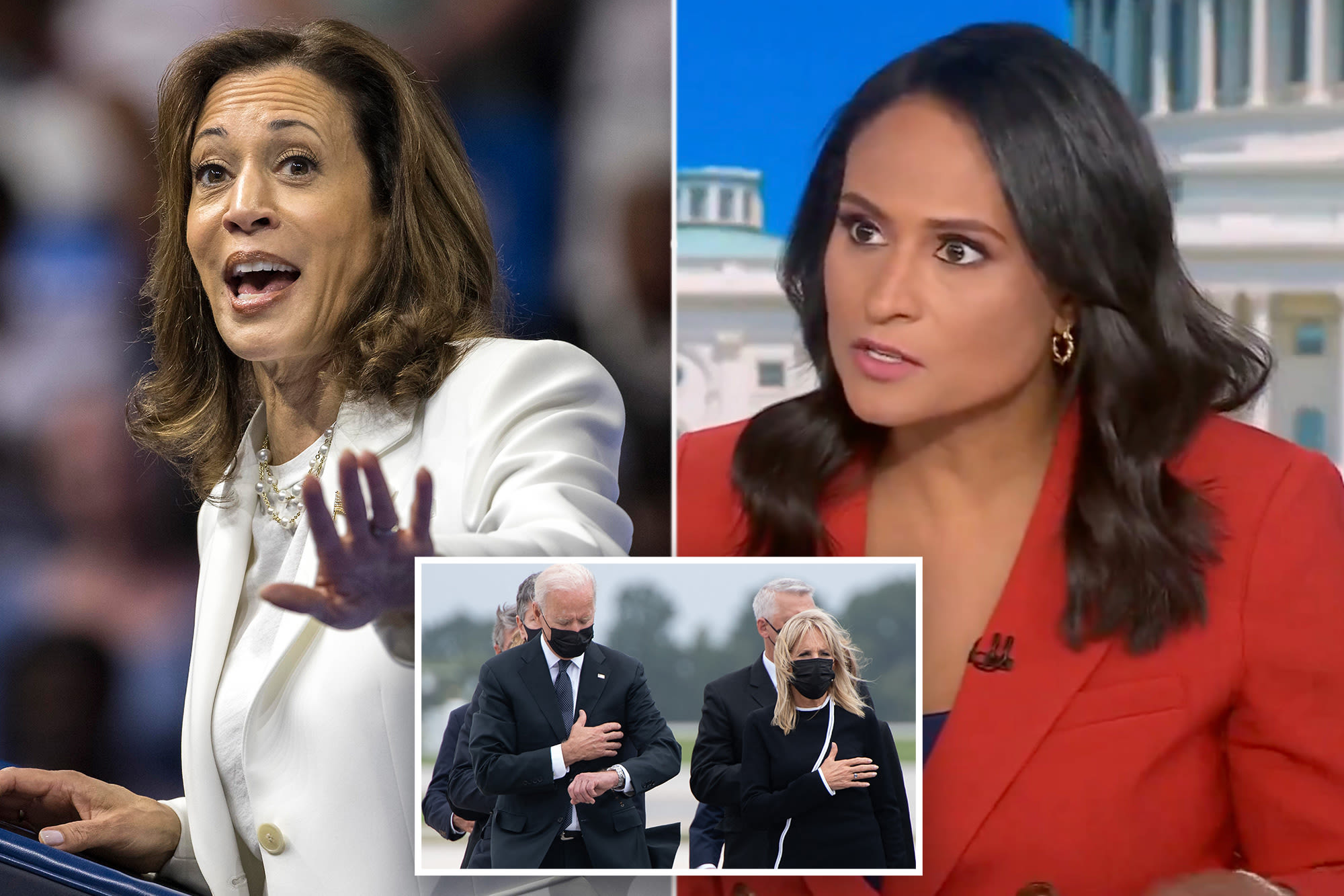 ‘Meet the Press’ host Kristen Welker falsely claims Kamala Harris met Gold Star families of troops killed in Afghanistan