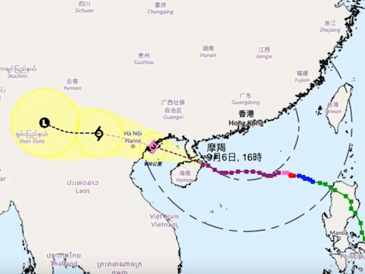 摩羯颱風漸遠離 香港今午改掛3號風球挨轟