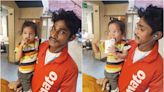 Starbucks store manager shares heartwarming post on Zomato delivery agent who got his daughter to work