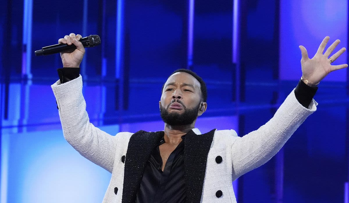 Singer John Legend from his Beverly Hills mansion tells Springfield to embrace Haitian migrants