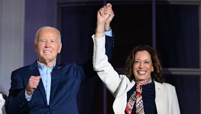 Biden Throws Full Support Behind Kamala Harris for Nomination