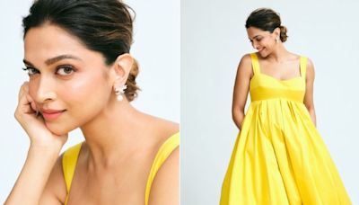 Mom-to-Be Deepika Padukone Flaunts Her Baby Bump in a Sunshine Yellow Outfit, Netizens Call Her, 'Fairytale Mom'