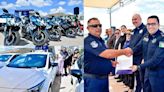 Entregó SSPE premios a ganadores de rifas en "La Feria del Policía"