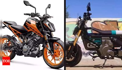 Upcoming two-wheeler launches in October 2024 in India from KTM 200 Duke to BMW CE 02 | - Times of India