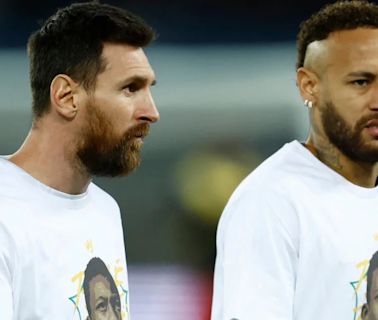 Neymar develó el mensaje que le envió Lionel Messi y opinó sobre quién debería ganar el próximo Balón de Oro