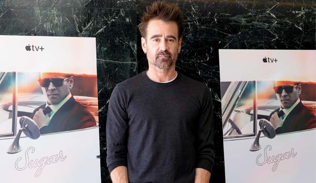 ‘Sugar’ Emmys FYC red carpet: Watch interviews with Colin Farrell and executive producer Audrey Chon