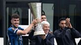 Europa League winners Atalanta bask in hero's welcome on home return