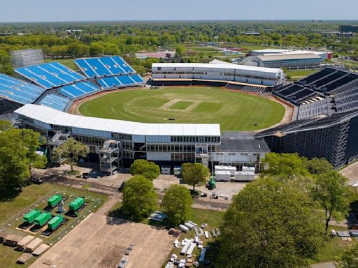 First look at nearly done Cricket World Cup stadium in Nassau County