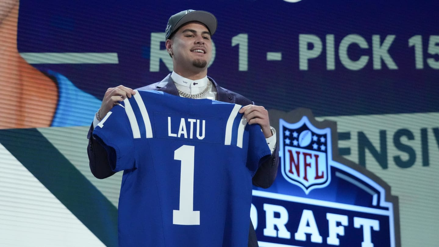 Colts Sign Laiatu Latu Among Plethora of Rookies Ahead of Minicamp