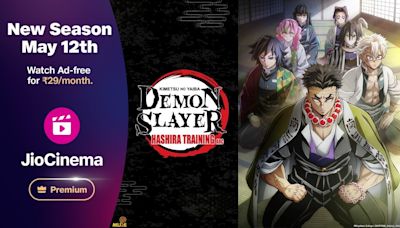 JioCinema Premium launches all-new Anime Slate for its subscribers, watch the new season 4 of Demon Slayer