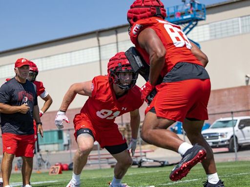 ‘Has all the traits that you look for in a tight end’: Why former BYU basketball forward Caleb Lohner is playing football at Utah