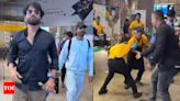 An old man pushed down by Nagarjuna Akkineni and Dhanush's bodyguard at the Hyderabad airport, netizens question humanity | Tamil Movie News - Times of India